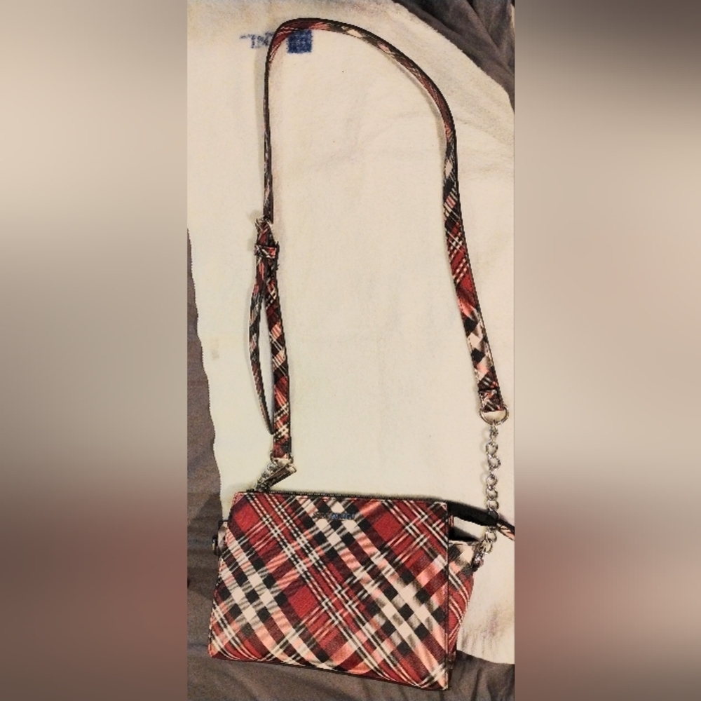 Steve Madden Blexi Plaid Crossbody Bag BNWOT - Picture 4 of 7